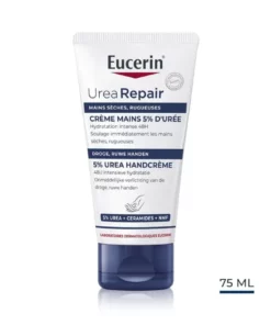 Eucerin UreaRepair PLUS Crème Mains 5 % Urée 75 ml — tube, vue de face