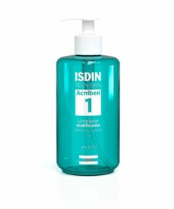 ISDIN Acniben Mattifying Cleanser 400 ml — flacon pompe, vue de face