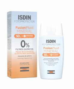 ISDIN Écran Solaire Fusion Fluide Minéral SPF50+ — 50 ml, packshot