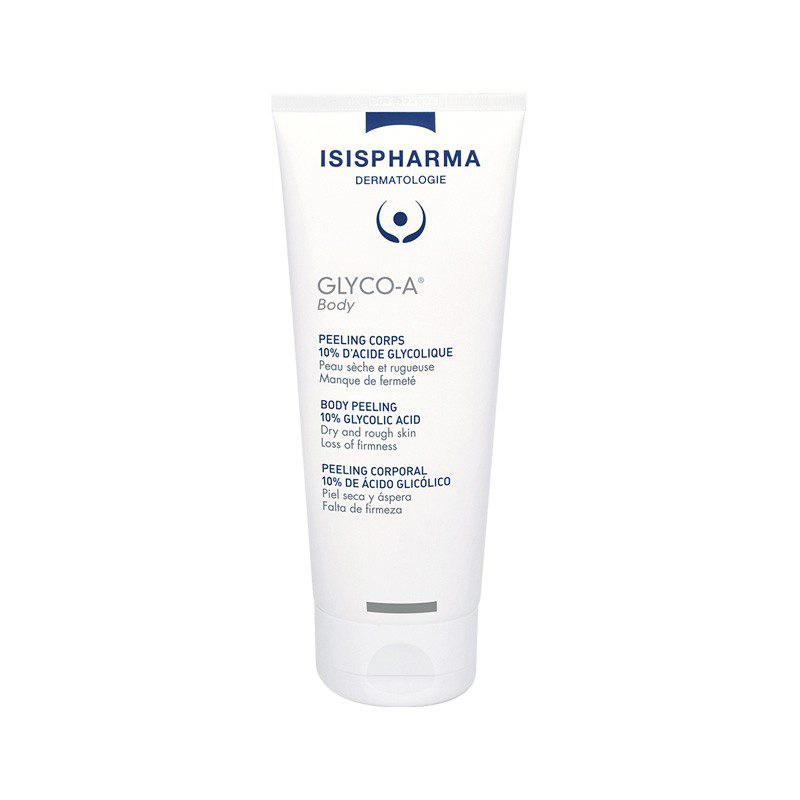 ISISPHARMA Glyco-A Peeling Corps 10 % 200 ml — flacon, vue de face