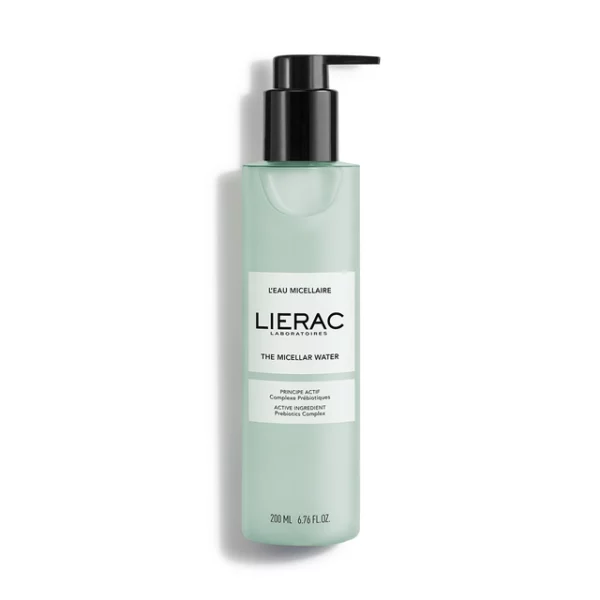 LIERAC Eau Micellaire 200 ml — flacon, packshot fond clair