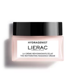 LIERAC Hydragenist La Crème Réhydratante Éclat 50 ml — pot, packshot