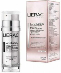 LIERAC Lumilogie Double Concentré Jour & Nuit — flacon double anti-taches