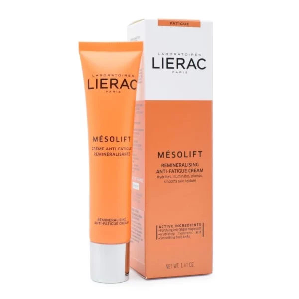 LIERAC Mésolift Crème Anti-Fatigue Reminéralisante 40 ml — packshot