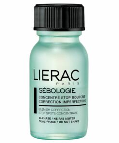 LIERAC Sebologie Concentré Stop Boutons 15 ml — tube précision, packshot