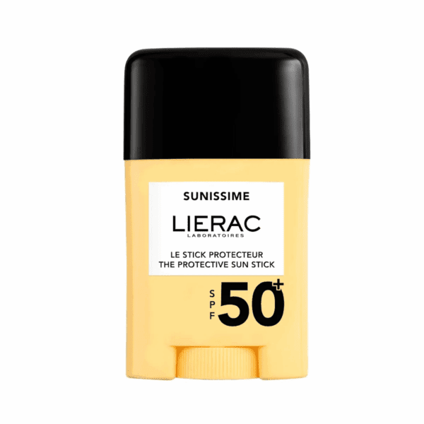 LIERAC Sunissime Stick Protecteur Visage & Zones Sensibles SPF50+ — 10 g, packshot