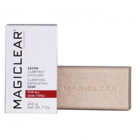 Magiclear Savon Clarifiant Exfoliant 200 g — pain solide, vue de face
