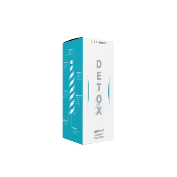 Packshot MINCIVIT Detox Draineur Détoxifiant — flacon 250 ml