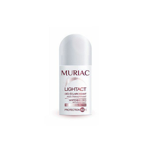 Muriac Déo Éclaircissant Anti-Transpirant 50 ml — roll-on, vue de face