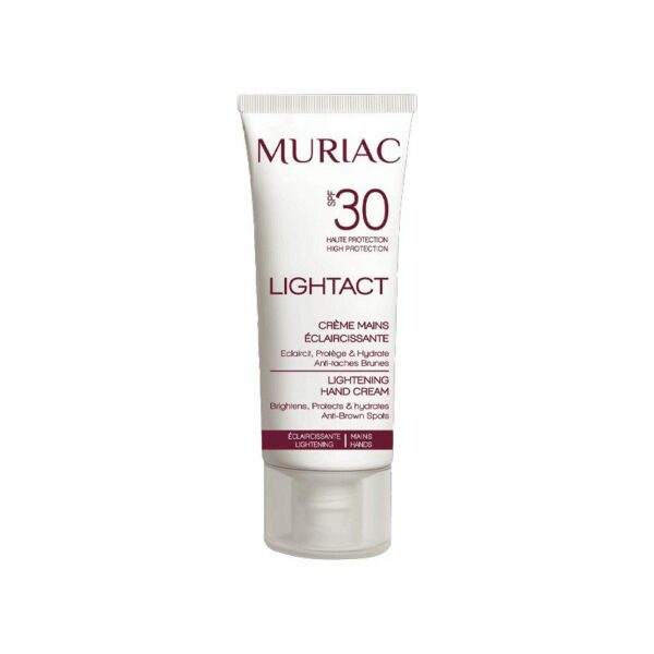 Muriac Lightact Crème Mains Éclaircissante SPF30 30 ml — tube, vue de face