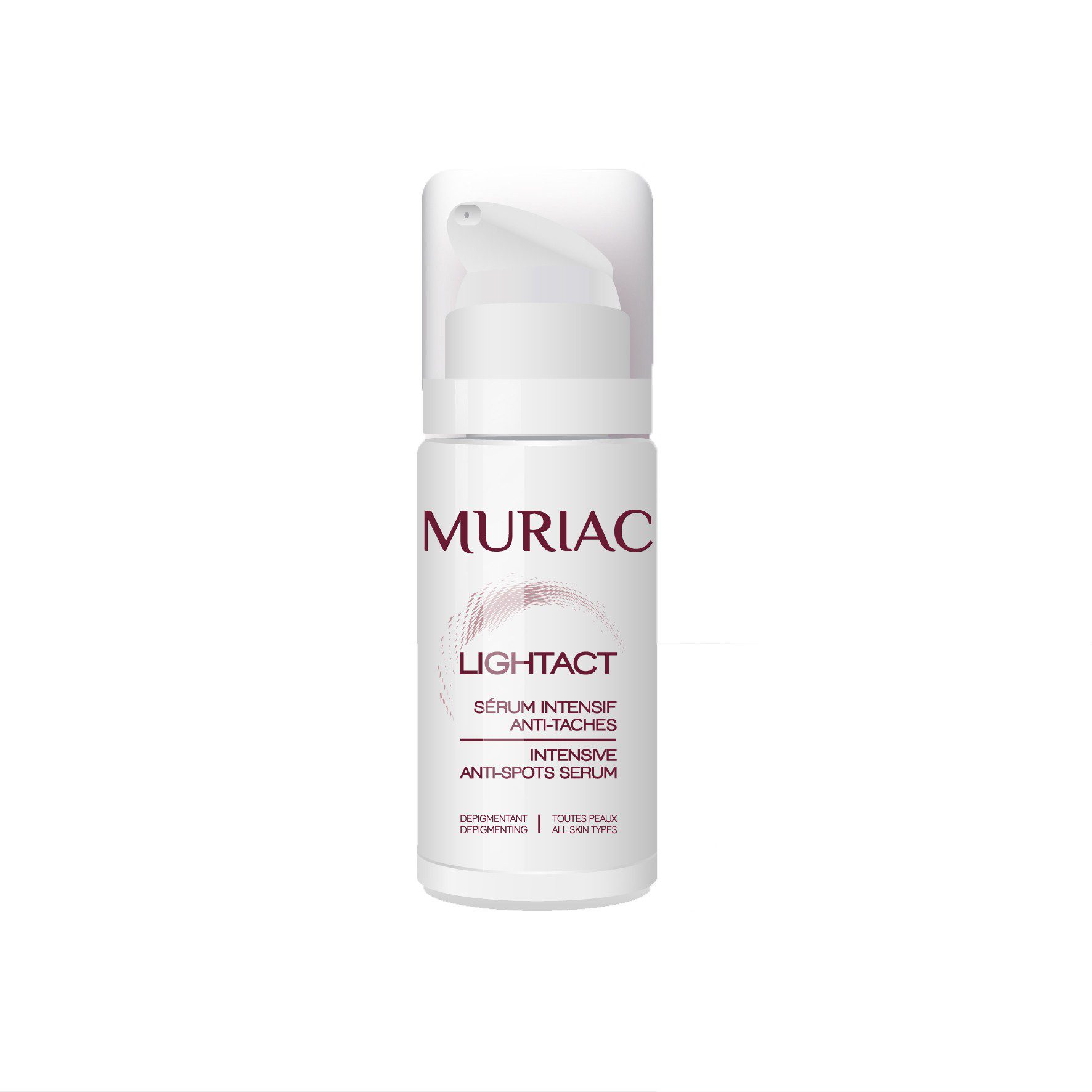 Muriac Lightact Sérum Intensif Anti-Taches 30 ml — flacon compte-gouttes, vue de face
