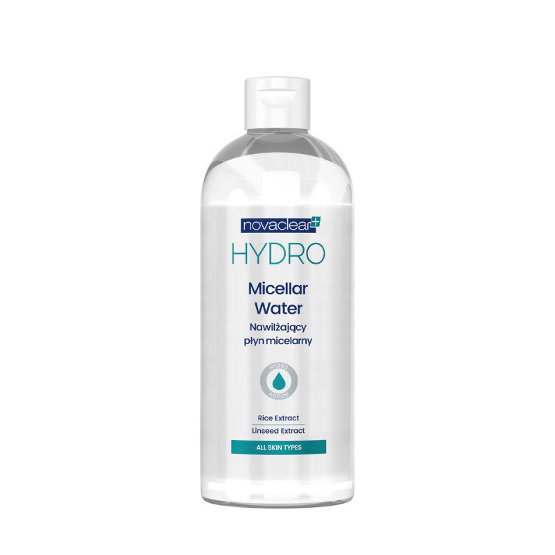 NOVACLEAR Hydro — Eau Micellaire Hydratante 400 ml, flacon packshot
