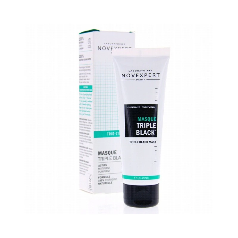 Novexpert Masque Triple Black 70 g — packshot