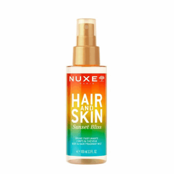 NUXE Hair & Skin Sunset Bliss 100 ml – packshot brume corps et cheveux