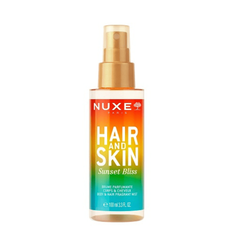 NUXE Hair & Skin Sunset Bliss 100 ml – packshot brume corps et cheveux