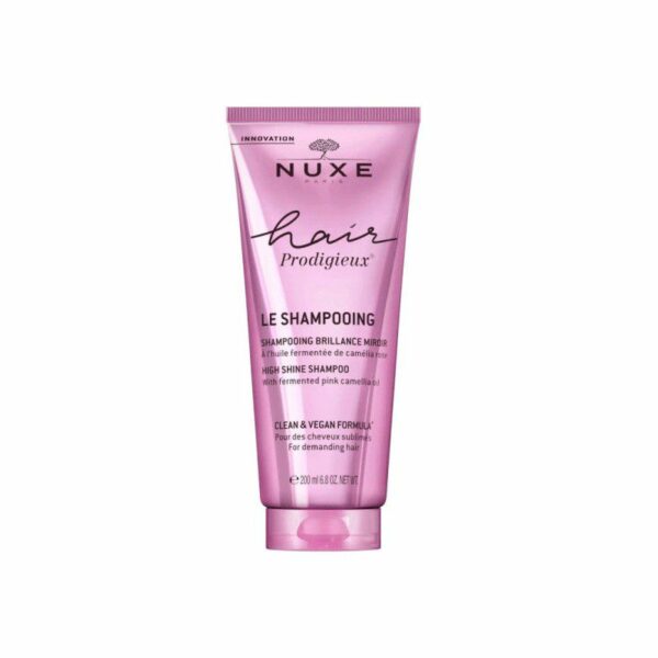 Packshot NUXE Hair Prodigieux Shampooing Brillance Miroir 200 ml — vue face