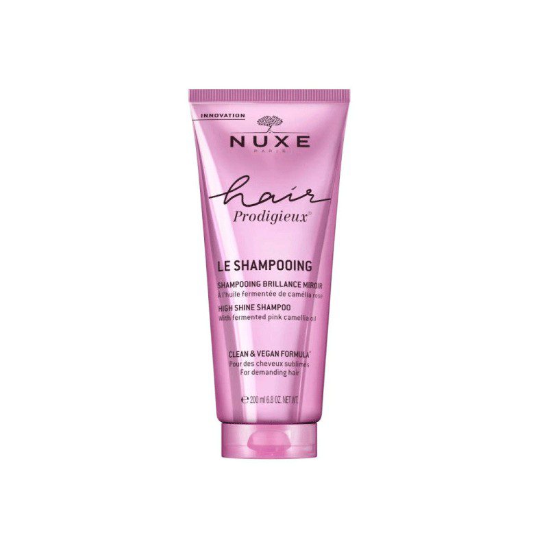 Packshot NUXE Hair Prodigieux Shampooing Brillance Miroir 200 ml — vue face