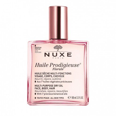 NUXE Huile Prodigieuse Florale 100 ml — flacon vaporisateur, vue de face