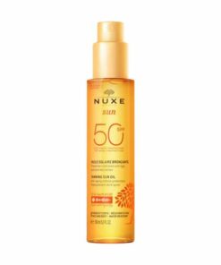 NUXE Sun Huile Bronzante Visage & Corps SPF30 150 ml — flacon spray, vue de face