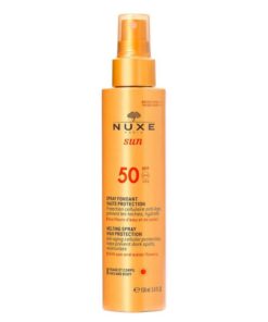 NUXE Sun Spray Fondant SPF50 150 ml — flacon spray, vue de face