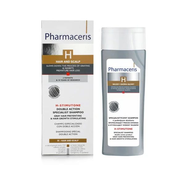 Pharmaceris H-StimuPurIn Shampooing Accélérateur de Pousse 250 ml — flacon