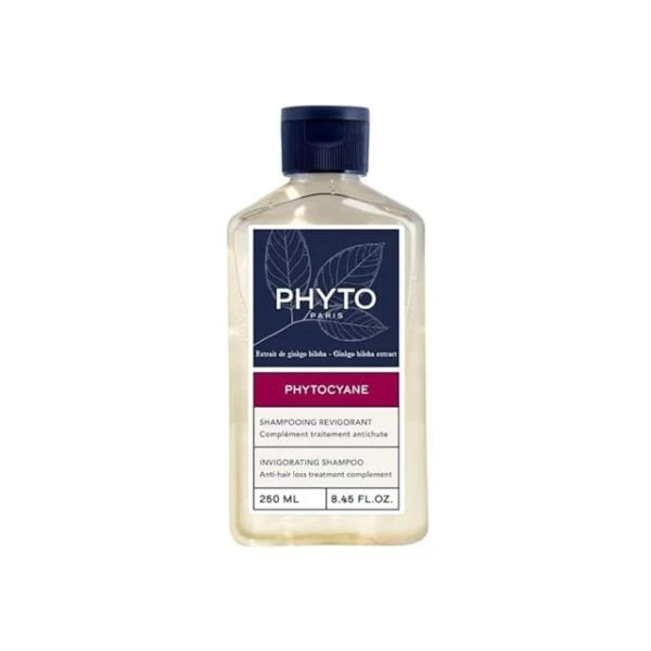 Packshot PHYTO Phytocyane Shampooing Revigorant 250 ml — vue face