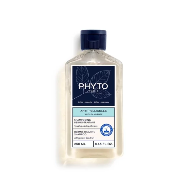 PHYTO Shampooing Dermo-Traitant Anti-Pellicules 250 ml — flacon