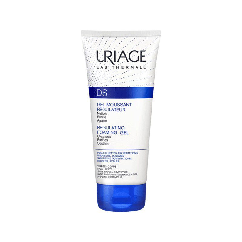 Uriage DS Gel Nettoyant Moussant Régulateur 150 ml — packshot