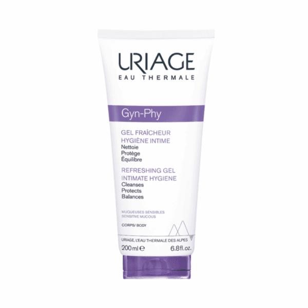Uriage Gyn-Phy Gel Fraîcheur Hygiène Intime 200 ml — packshot