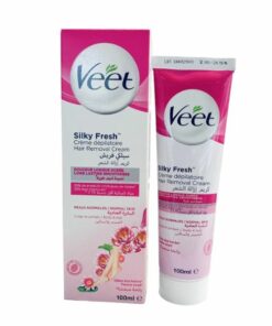 Veet Crème Dépilatoire Peaux Normales Rose 100 ml — packshot