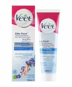 Veet Crème Dépilatoire Peaux Sensibles Silk & Fresh 100 ml — packshot