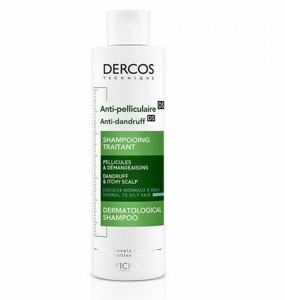 Vichy Dercos Anti-Pelliculaire Cheveux Normaux à Gras 200 ml — flacon