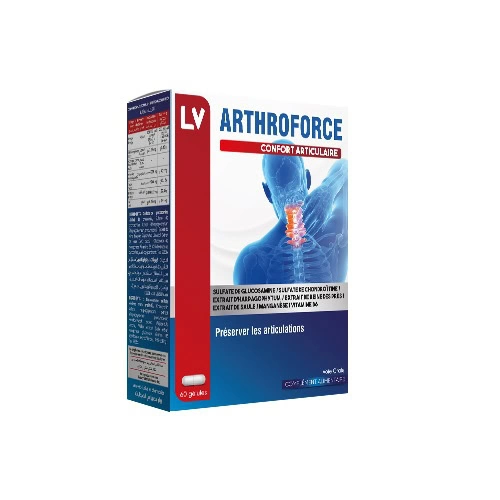 Packshot VITAL Arthroforce — boîte 60 gélules
