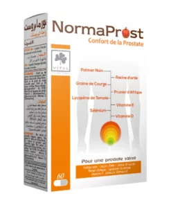 Packshot VITAL Normaprost — boîte 60 gélules