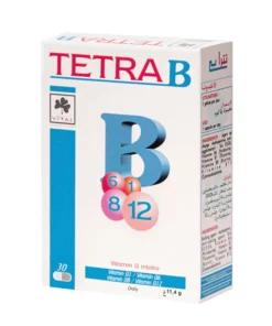 Packshot VITAL Tetra B — boîte 30 gélules