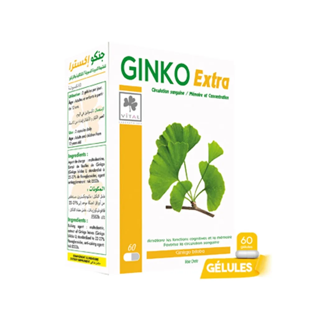VITAL — Ginko Extra 60 gélules