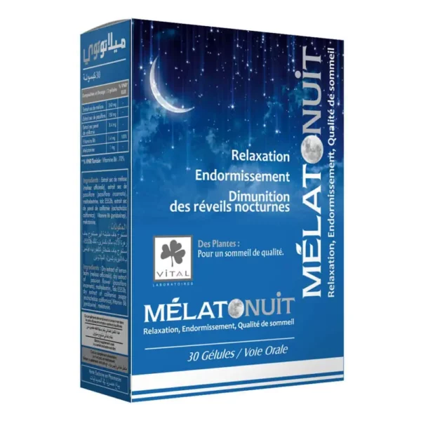 VITAL — Melatonuit 30 gélules