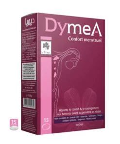 Packshot VITAL Dymea Confort Menstruel — boîte 15 gélules