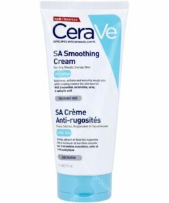 CeraVe SA Crème Anti-Rugosités 177 ml — tube blanc et bleu, vue de face