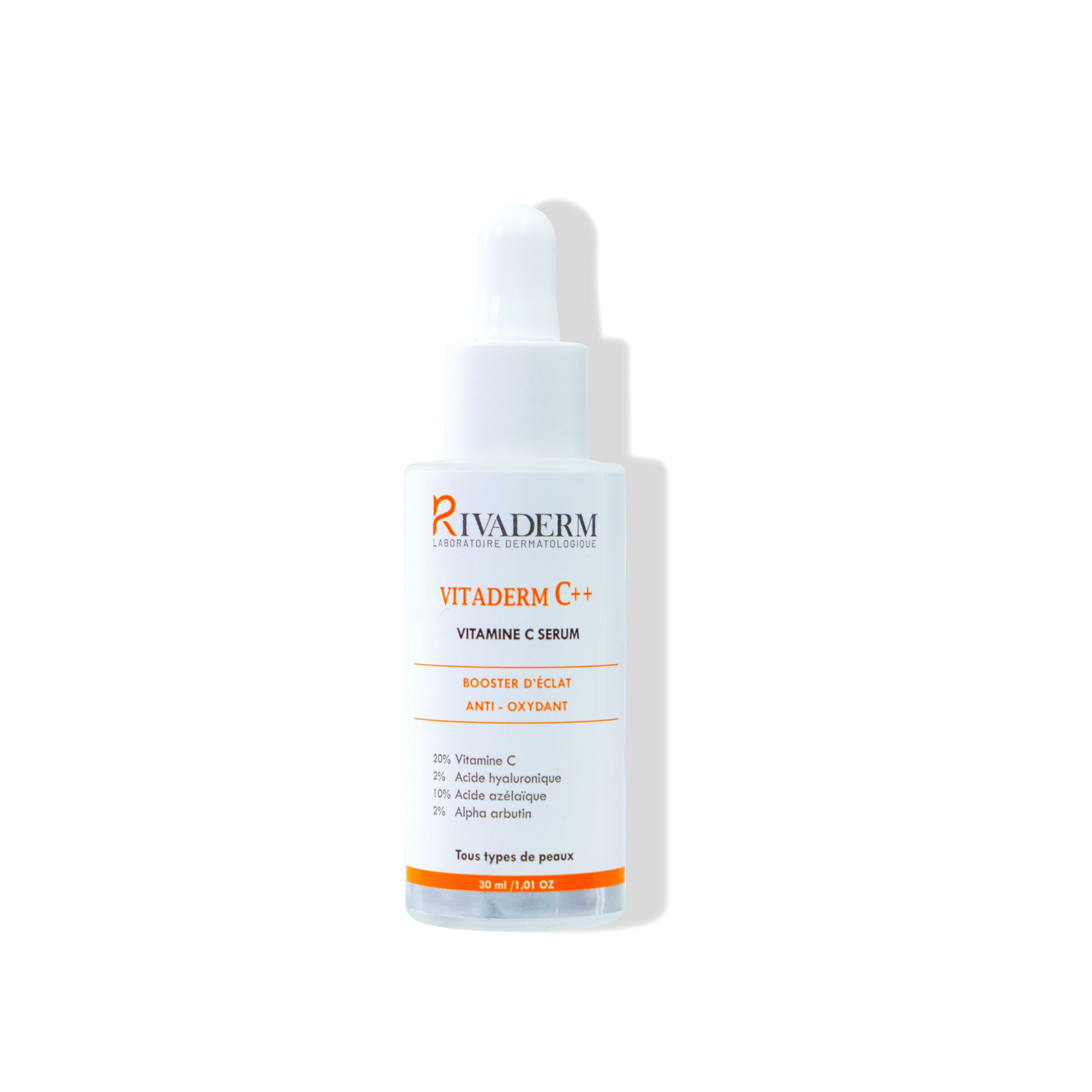 Rivaderm Vitaderm C++ Serum Booster 30 ml – sérum à la vitamine C pour éclat et anti-oxydation