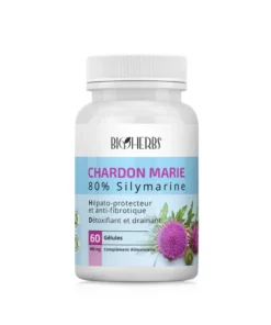 Packshot face — Bioherbs Chardon-Marie 60 gélules