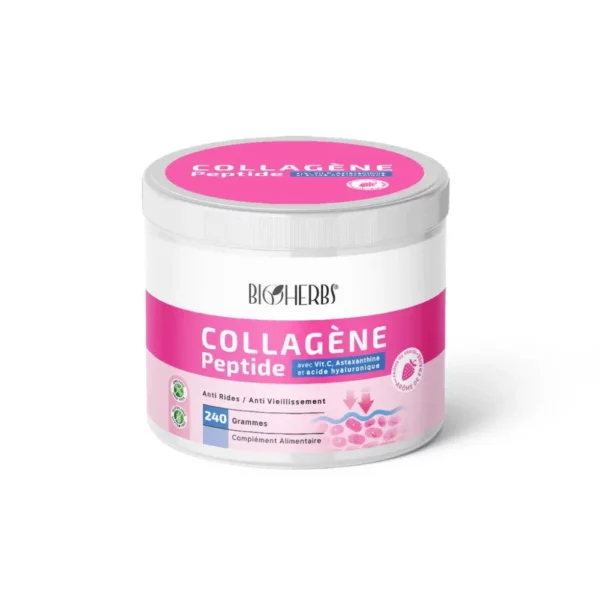 Packshot face — Bioherbs Collagène Peptides Poudre 240 g