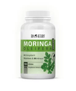Packshot face — Bioherbs Moringa 100 gélules