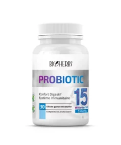 Packshot face — Bioherbs Probiotique 30 gélules