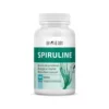 Packshot du flacon « Bioherbs Spiruline 100 gélules » sur fond blanc.