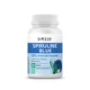 Packshot « Bioherbs Spiruline Bleue 30 gélules » sur fond blanc, étiquette lisible.