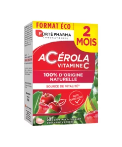 Packshot face — FORTE PHARMA Energie Acerola 60 comprimés