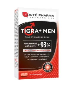 Packshot face — FORTE PHARMA Energie Tigra+ Men 28 comprimés