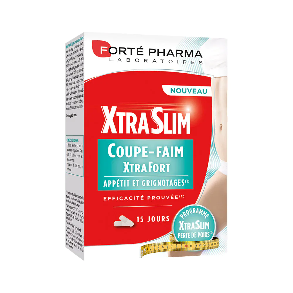 Packshot face — FORTE PHARMA XtraSlim Coupe Faim 60 gélules