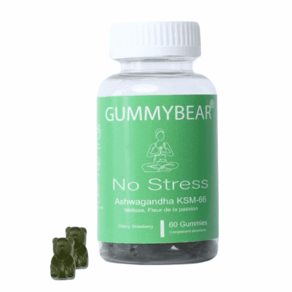 Packshot face — GummyBear No Stress 60 gummies